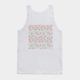 Flowers Pink Tank Top